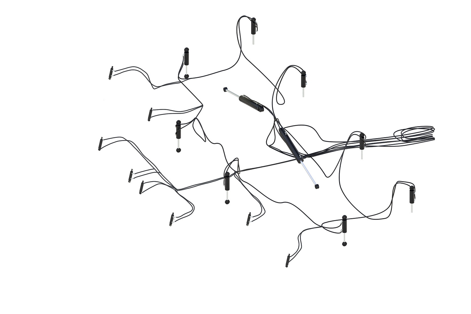 Посевные комплексы серии APU с высевом в анкерный сошник на стойке с параллелограммной навеской